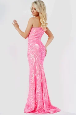Jovani - 05664 | Runway Fashion Haus -Morilee popular shop 05664 b neonpink.2000