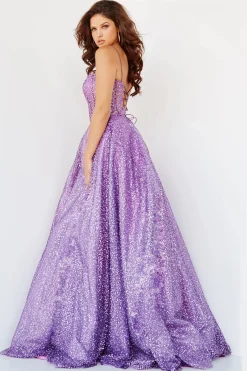 Jovani - 07423 | Runway Fashion Haus -Morilee popular shop 07423 b purple.2000