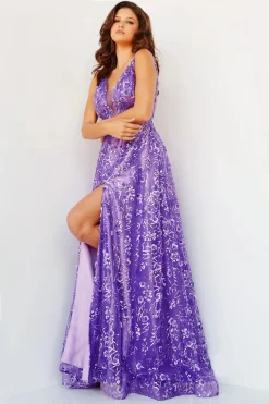 Jovani - 08422 | Runway Fashion Haus -Morilee popular shop 08422 purple 2.2000