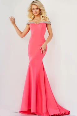 Jovani - 08436 | Runway Fashion Haus -Morilee popular shop 08436 fuchsia 2.2000