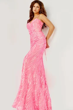 Jovani - 08481 | Runway Fashion Haus -Morilee popular shop 08481 neonpink.2000