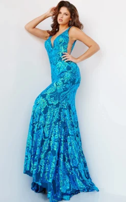Jovani - 08646 | Runway Fashion Haus -Morilee popular shop 08646 royal.2000