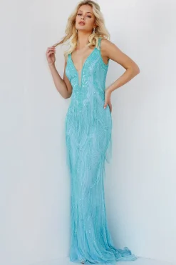 Jovani - 22712 | Runway Fashion Haus -Morilee popular shop 22712 turquoise 1.2000