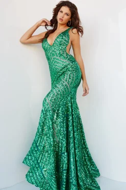 Jovani - 24097 | Runway Fashion Haus -Morilee popular shop 24097 emerald 2.2000