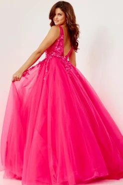 Jovani - 55634 | Runway Fashion Haus -Morilee popular shop 55634 b fuchsia.2000