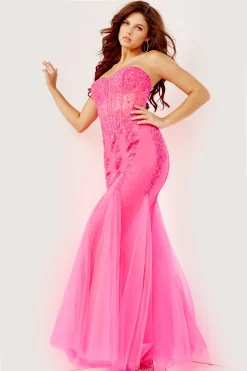 Jovani - 5908 | Runway Fashion Haus -Morilee popular shop 5908 neonpink 1.2000