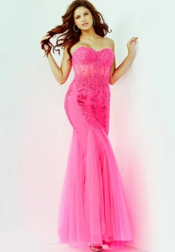 Jovani - 5908 | Runway Fashion Haus -Morilee popular shop 5908 neonpink 4.2000