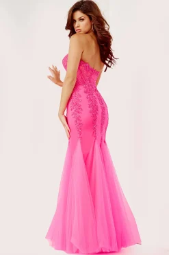 Jovani - 5908 | Runway Fashion Haus -Morilee popular shop 5908 b neonpink.2000