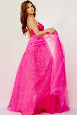 Jovani - 67051 | Runway Fashion Haus -Morilee popular shop 67051 b hotpink.2000